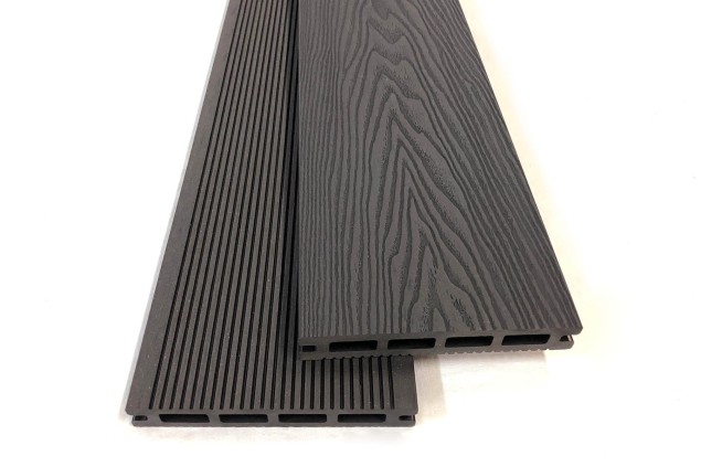 WPC Dřevoplastová terasová prkna 21 x 145 x 4000 mm, 3D Grey